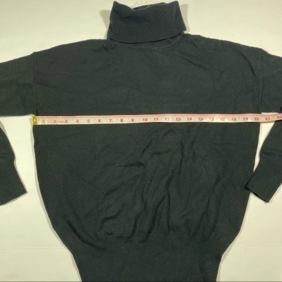 New Madewell Brookhaven Turtleneck Sweater Black NB370 - Picture 8 of 9